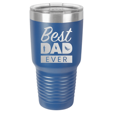 Best Dad Ever Fishing 30oz Ringneck Tumbler